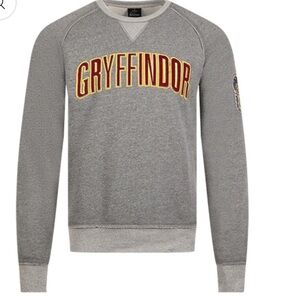 Gryffindor grey crewneck sweatshirt size XS